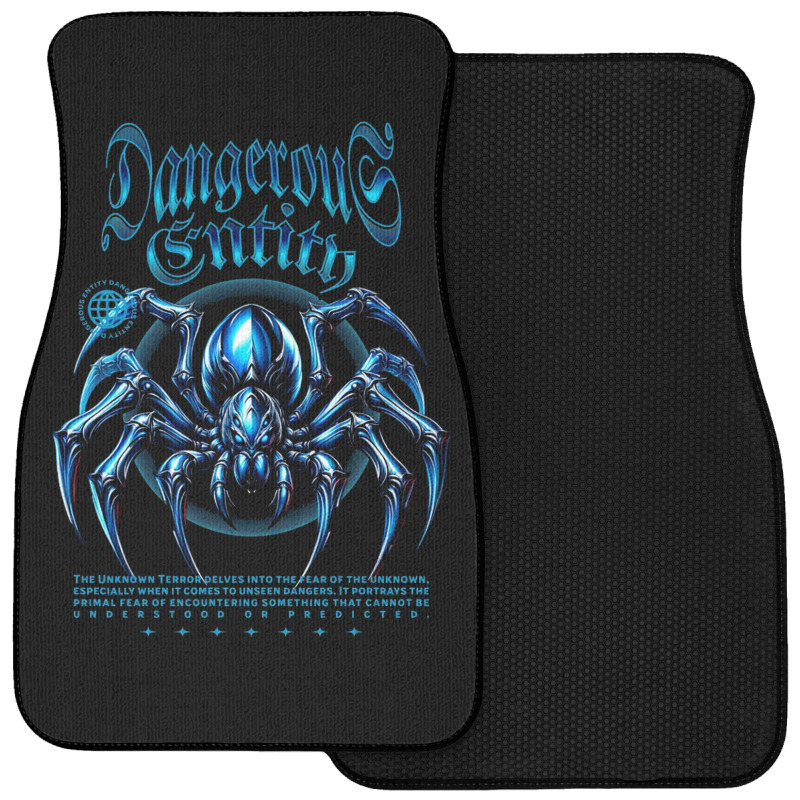 Dangerous Entity Front Car Mat | Artistshot