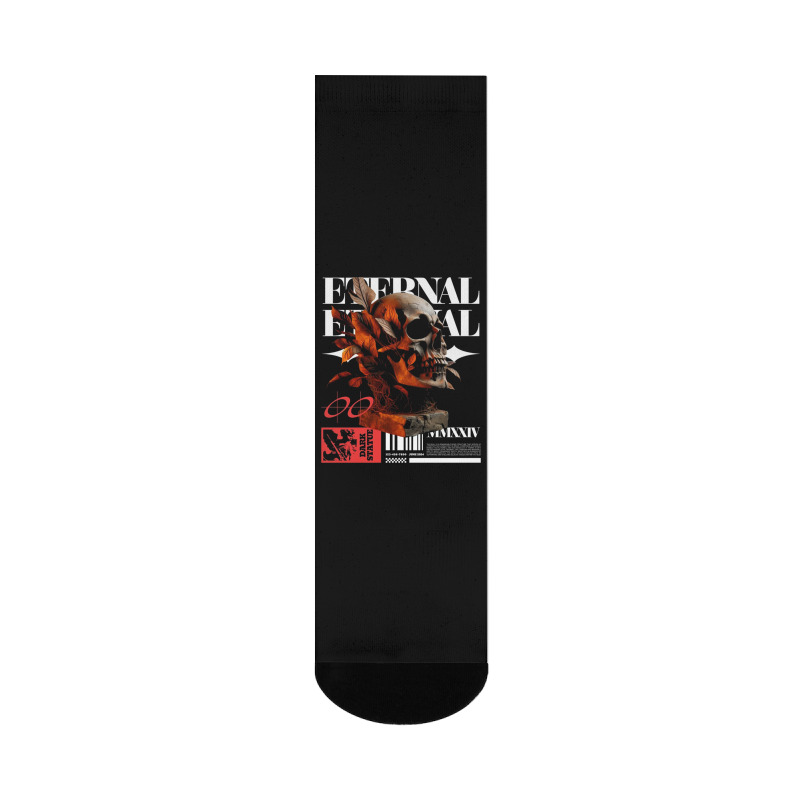 Eternal Skull Crew Socks | Artistshot