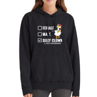 Funny Clown Perform Love Vintage Hoodie | Artistshot