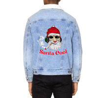 Santa Cool Unisex Sherpa-lined Denim Jacket | Artistshot