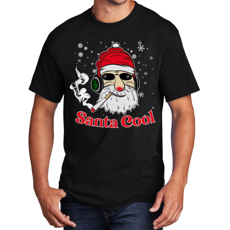 Santa Cool Basic T-shirt | Artistshot