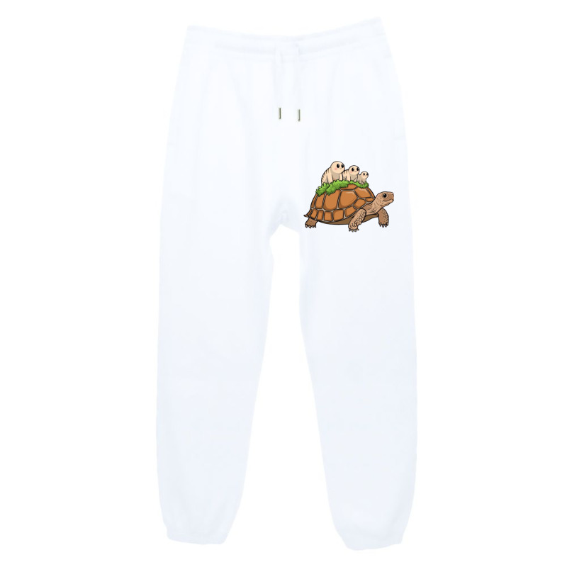 Tortoise Carrying Tardigrade Family On Flexfit Fit Urban Sweatpant | Artistshot