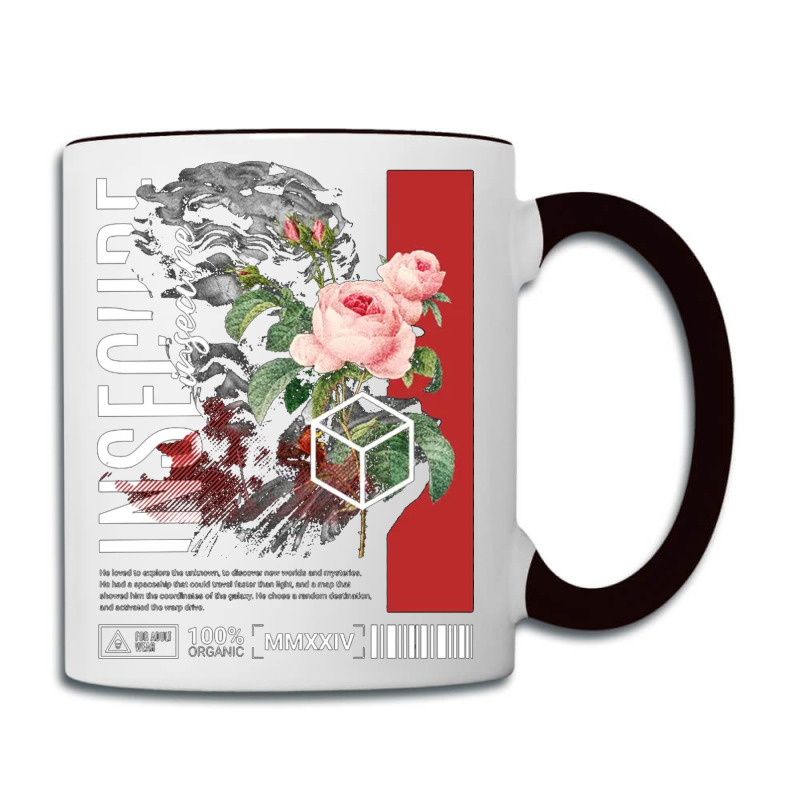 Insecure Floral Statue Coffee Mug | Artistshot