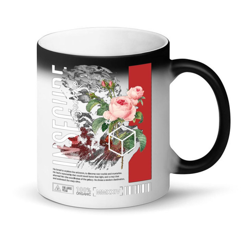 Insecure Floral Statue Magic Mug | Artistshot