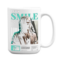 Let's Smile 15 Oz Coffee Mug | Artistshot