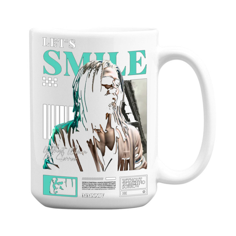 Let's Smile 15 Oz Coffee Mug | Artistshot