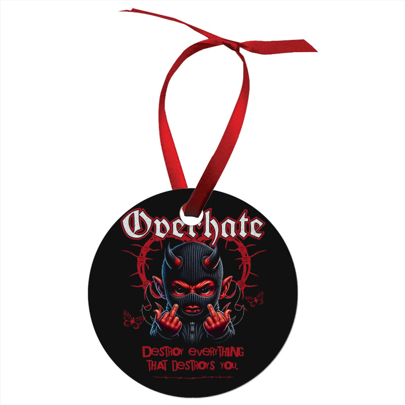 Overhate Ornament | Artistshot