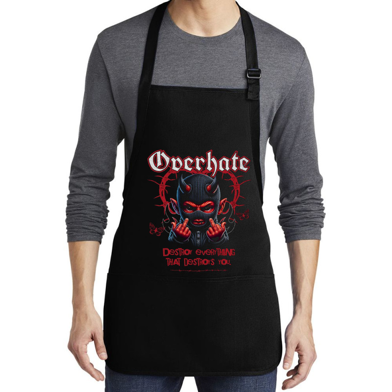 Overhate Medium-length Apron | Artistshot