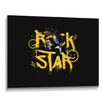 Rockstar - Music Metal Print Horizontal | Artistshot