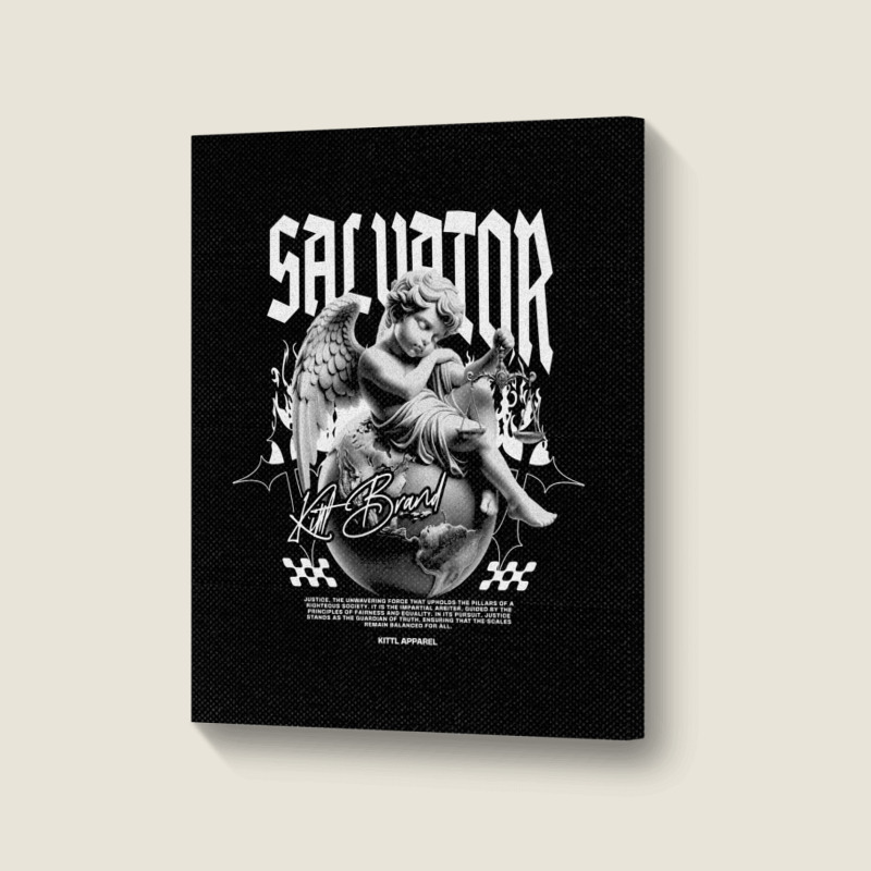 Salvator Portrait Canvas Print | Artistshot