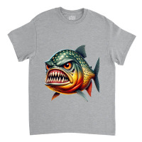 Fierce Piranha Attack Classic T-shirt | Artistshot