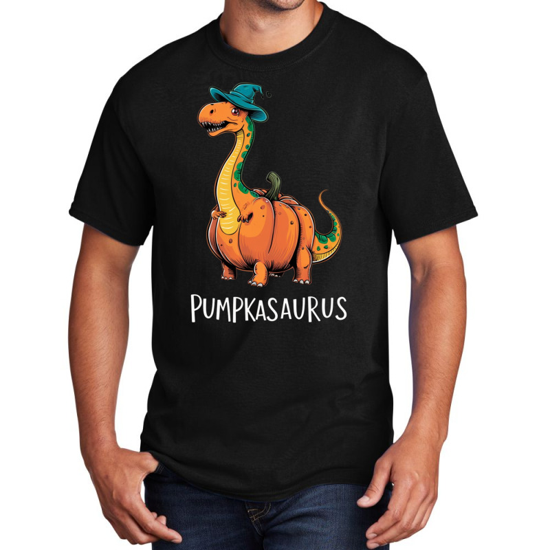 Pumpkasaurus Basic T-shirt | Artistshot