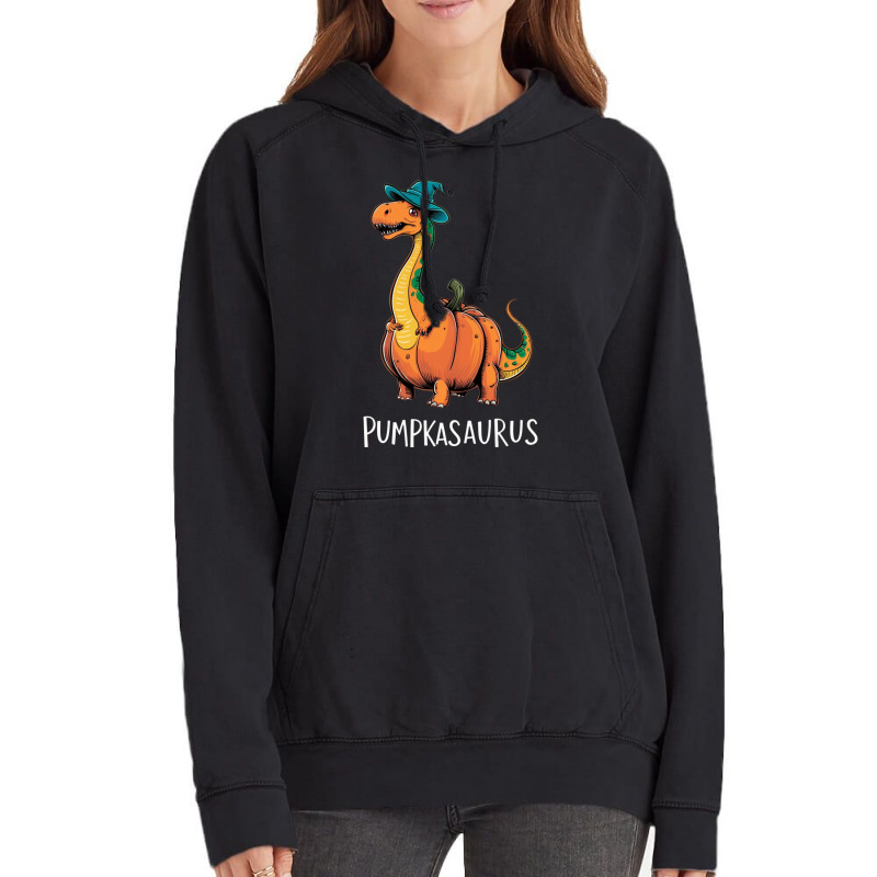 Pumpkasaurus Vintage Hoodie | Artistshot