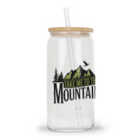 Take Me To The Mountains Glass Tumbler | Artistshot