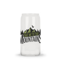 Take Me To The Mountains Glass Tumbler | Artistshot