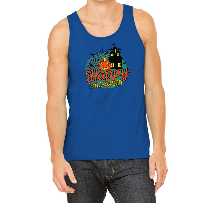 Happy Halloween Pumpkin Boo Witch Tank Top | Artistshot