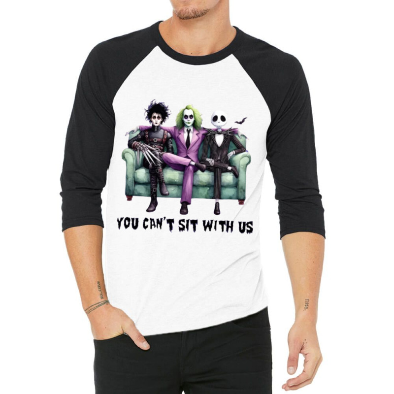 You Cant Sit With Us Halloween 3/4 Sleeve Shirt | Artistshot