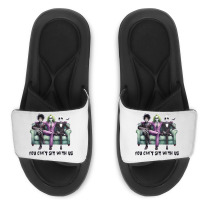 You Cant Sit With Us Halloween Slide Sandal | Artistshot