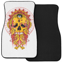 Skull, Skulls, Skeleton, Eyes Front Car Mat | Artistshot