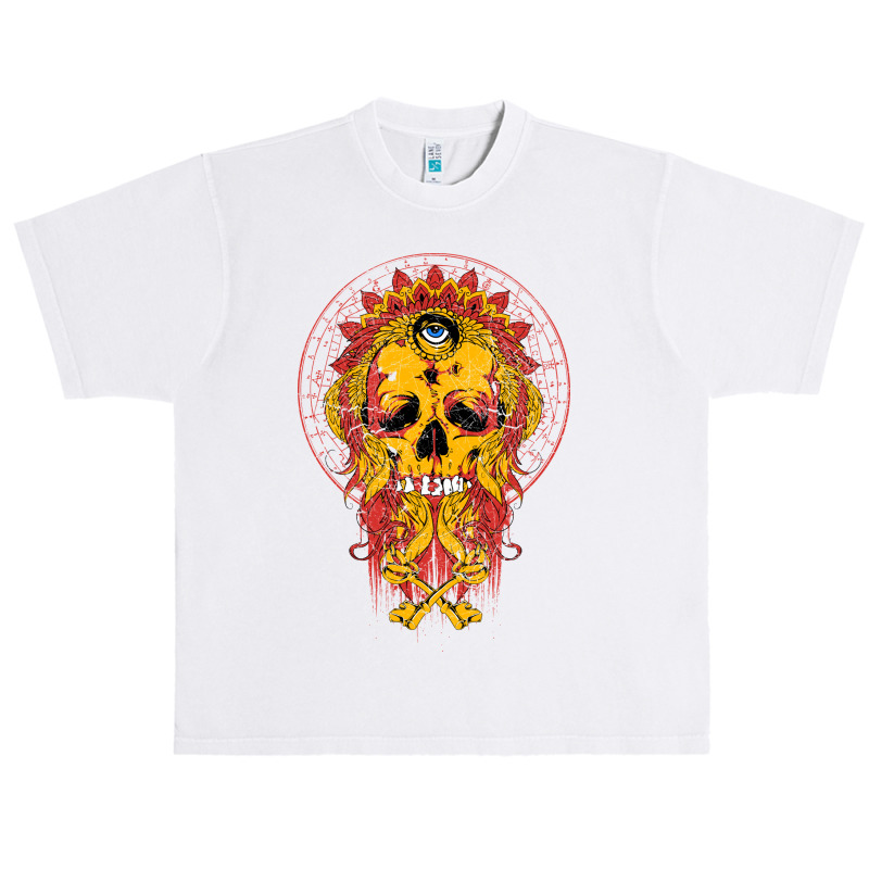 Skull, Skulls, Skeleton, Eyes Urban Heavy T-shirt | Artistshot