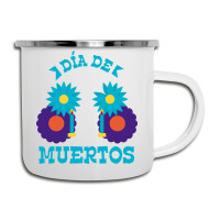 Dia De Muertos, Flowers Camper Cup | Artistshot