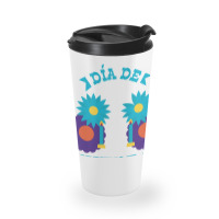 Dia De Muertos, Flowers Travel Mug | Artistshot