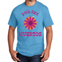 Dia De Muertos, Flowers Basic T-shirt | Artistshot