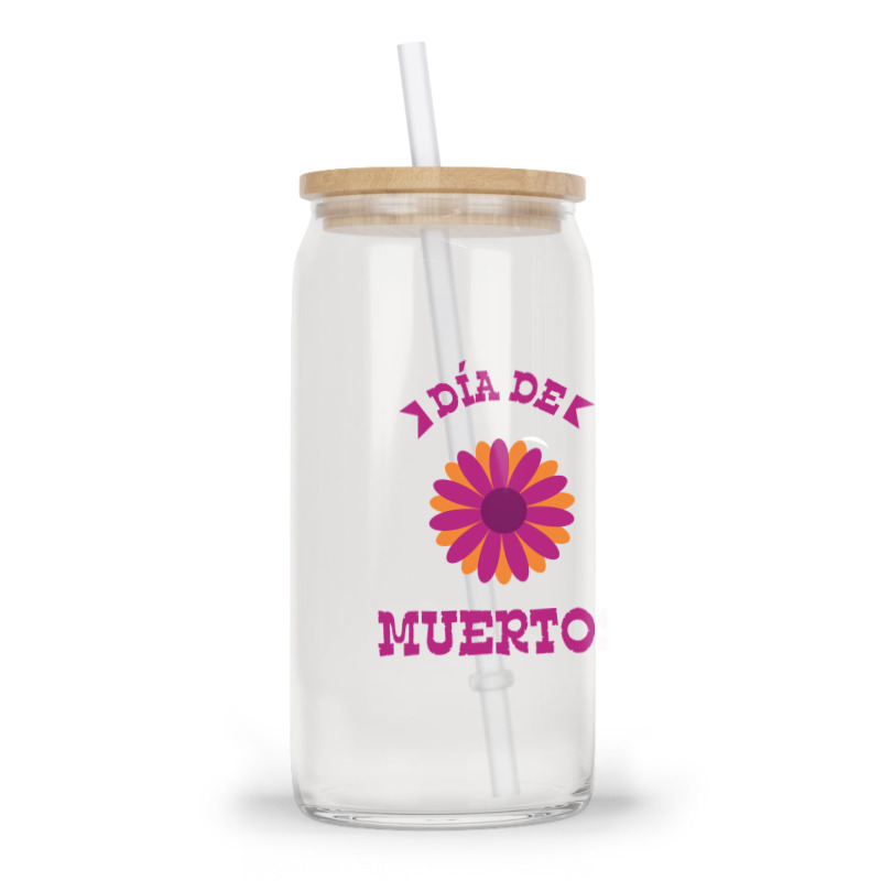 Dia De Muertos, Flowers Glass Tumbler | Artistshot