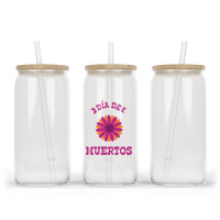 Dia De Muertos, Flowers Glass Tumbler | Artistshot