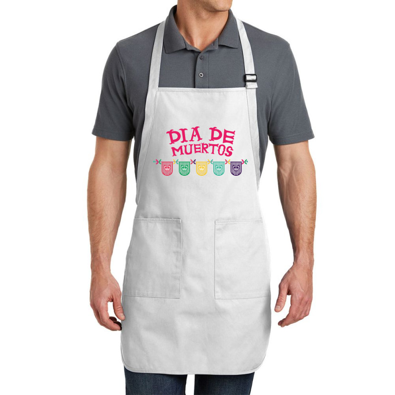 Dia De Muertos, Hearts Full-length Apron | Artistshot