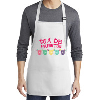 Dia De Muertos, Hearts Medium-length Apron | Artistshot