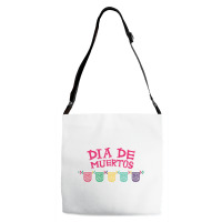 Dia De Muertos, Hearts Adjustable Strap Totes | Artistshot