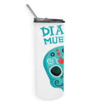 Dia De Muertos, Skull, Skulls, Skeleton Skinny Tumbler | Artistshot