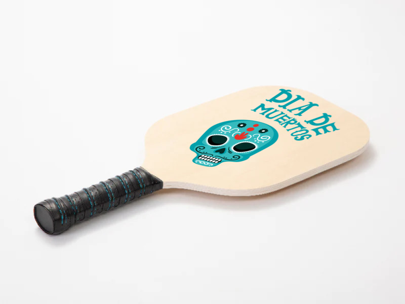 Dia De Muertos, Skull, Skulls, Skeleton Pickleball Paddle | Artistshot