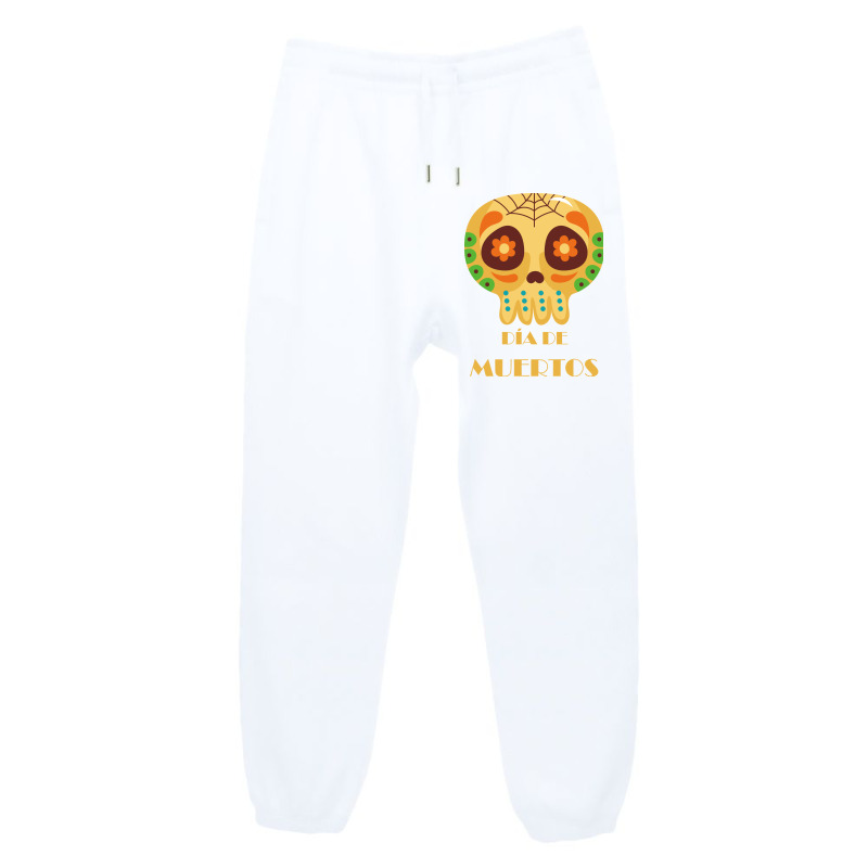 Dia De Muertos, Skull, Skulls, Skeleton, Flowers Urban Sweatpant | Artistshot