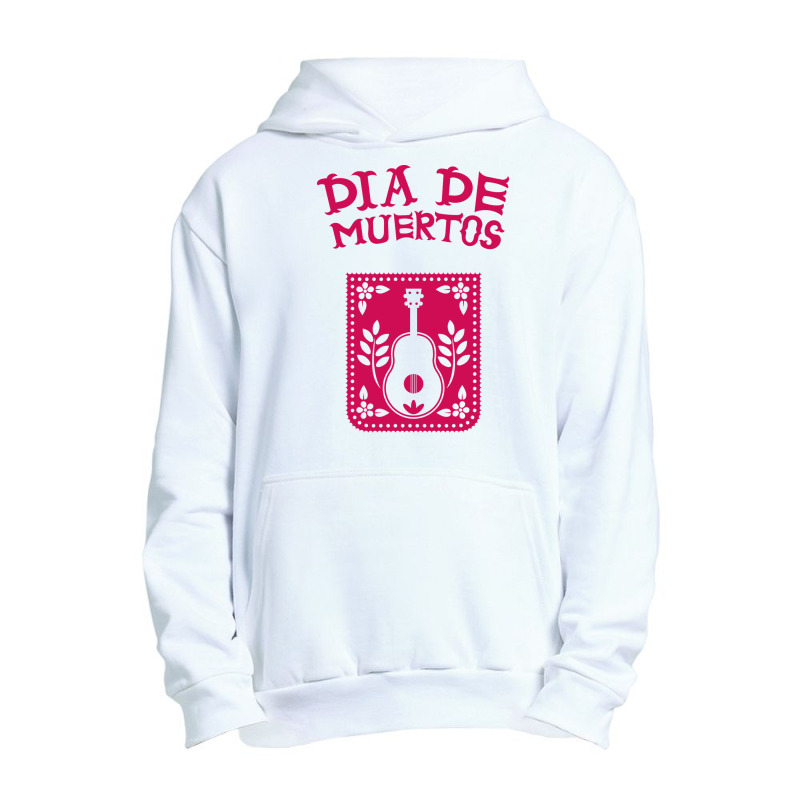 Dia De Muertos, Guitar Urban Pullover Hoodie | Artistshot