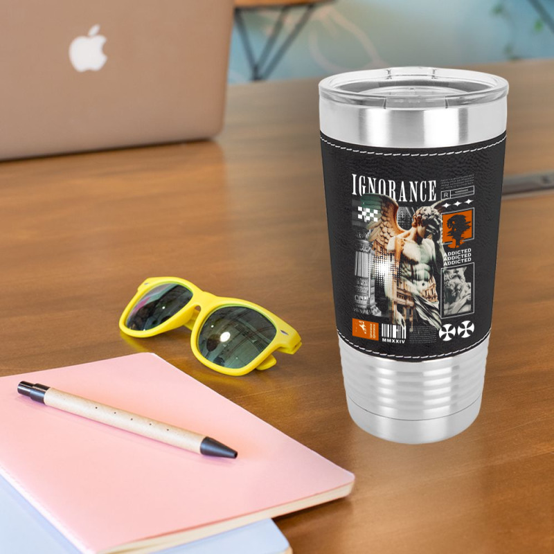 Self Ignorance Leatherette Tumbler | Artistshot