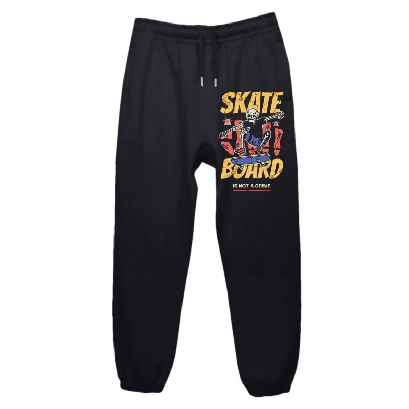 Skateboard Is Not A Crime Urban Sweatpant | Artistshot