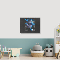 Sugar Skull Girl Landscape Canvas Print | Artistshot