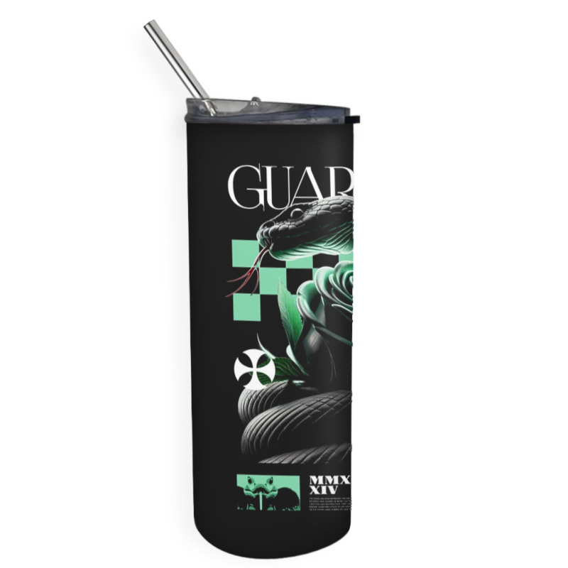 The Guardian Skinny Tumbler | Artistshot