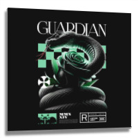 The Guardian Metal Print Square | Artistshot