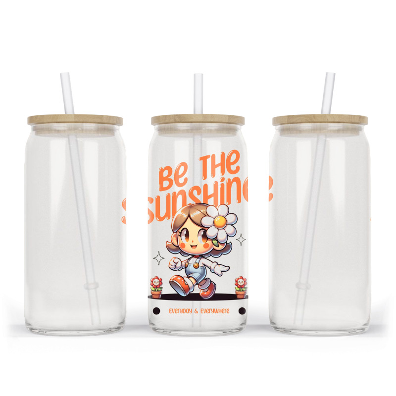 Be The Sunshine Everyday Glass Tumbler | Artistshot