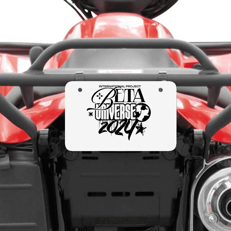 Beta Universe Atv License Plate | Artistshot