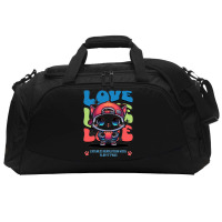 Cat Love Active Duffel | Artistshot