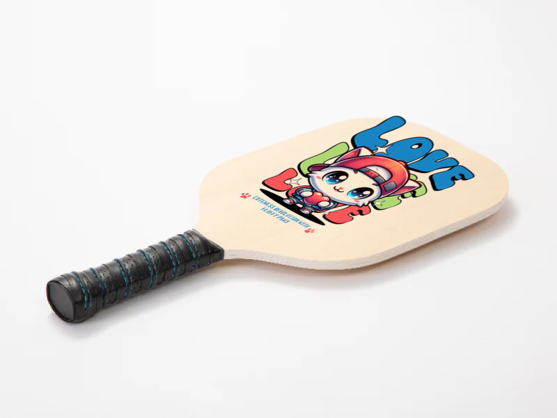 Cat Love Pickleball Paddle | Artistshot