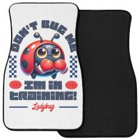 Funny Ladybug Training Quote Front Car Mat | Artistshot