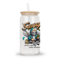 Savage Casual Glass Tumbler | Artistshot