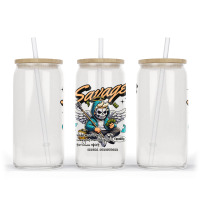 Savage Casual Glass Tumbler | Artistshot