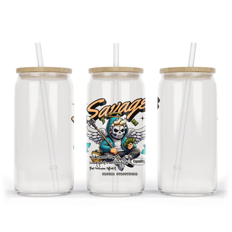 Savage Casual Glass Tumbler | Artistshot