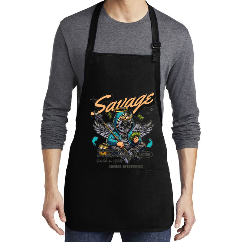 Savage Casual Medium-length Apron | Artistshot